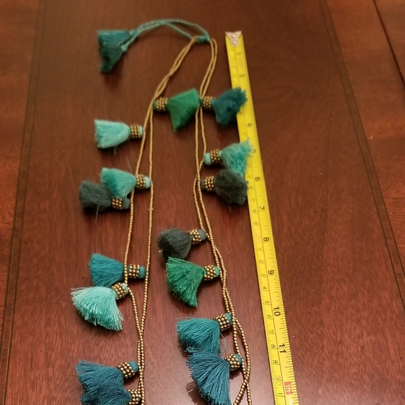 Handmade Tassel Necklace - Picture 5 of 8